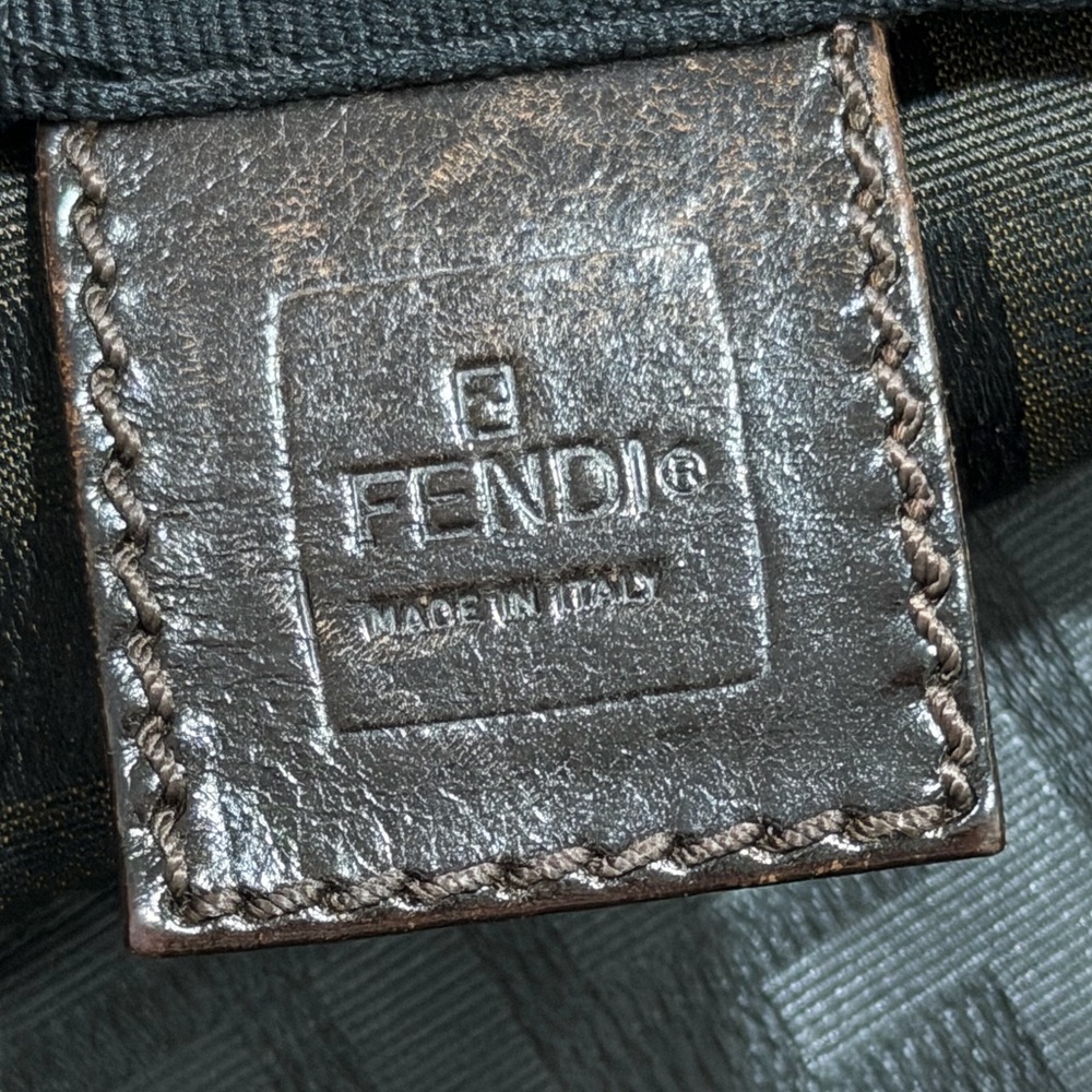 Vintage‎ Fendi Zucca Monogram Tote Bag - Picture 10 of 12